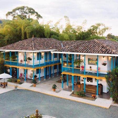 Hotel Hacienda Santa Clara 산타 로사 데 카발 외부 사진