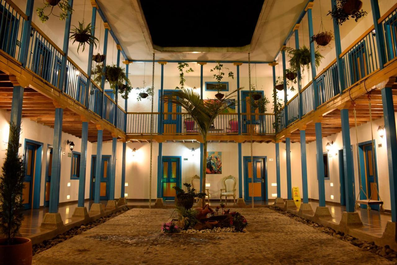 Hotel Hacienda Santa Clara 산타 로사 데 카발 외부 사진