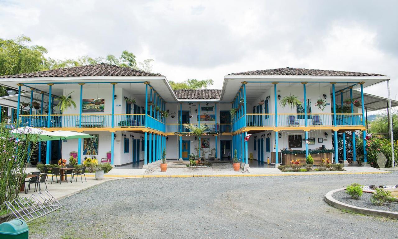 Hotel Hacienda Santa Clara 산타 로사 데 카발 외부 사진
