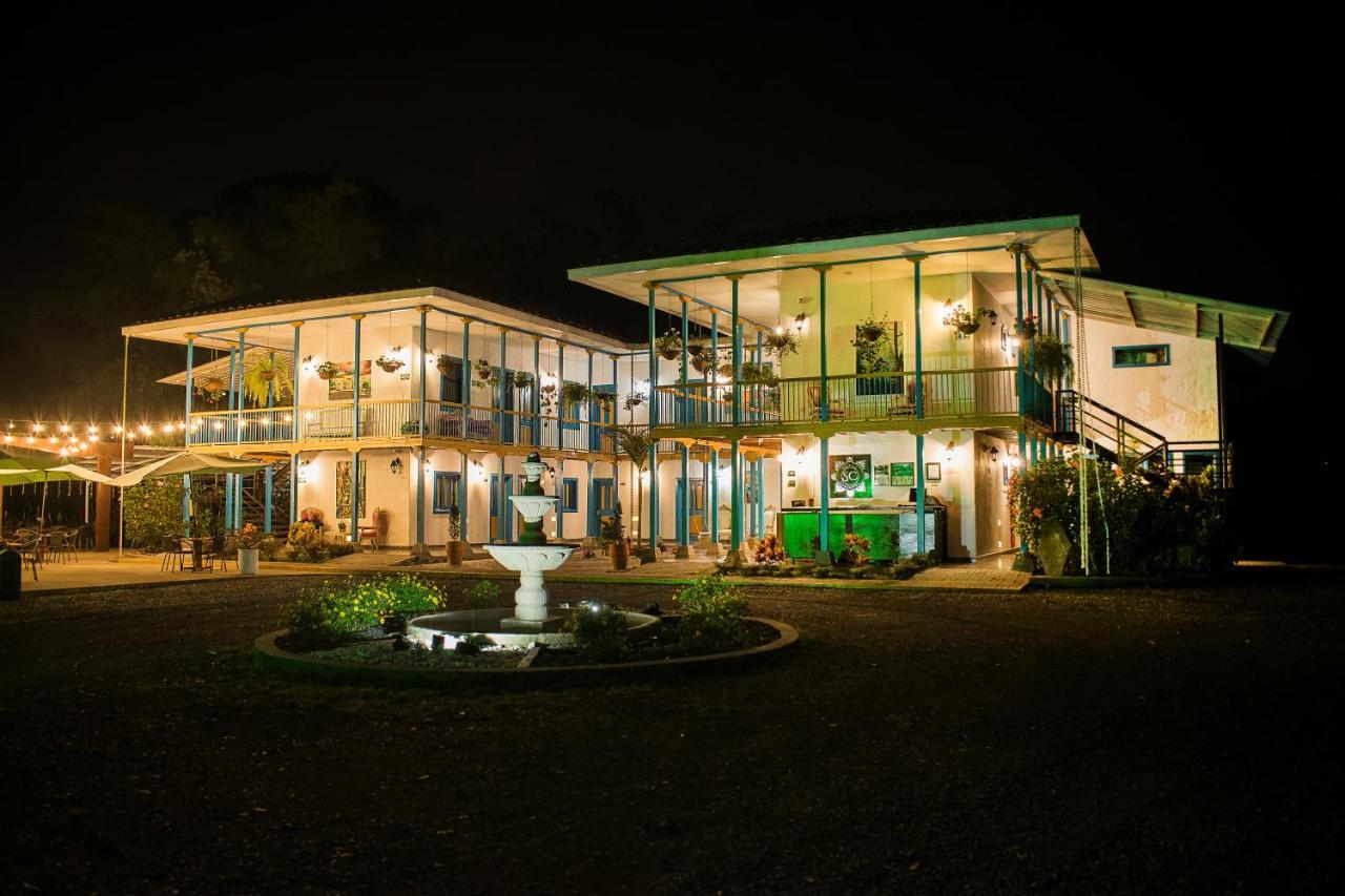 Hotel Hacienda Santa Clara 산타 로사 데 카발 외부 사진