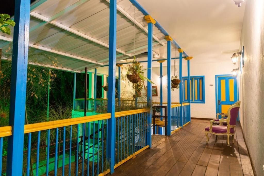 Hotel Hacienda Santa Clara 산타 로사 데 카발 외부 사진